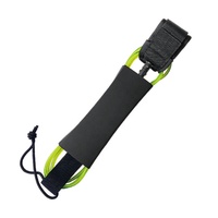 Vente en gros d'usine et laisse de planche de surf OEM laisse de surf droite durable pour corde de jambe de surf corde de genou