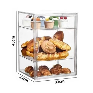 Support d'affichage pour boîtes mystères en acrylique transparent, pliable et empilable, pour figurines et rangement de poupées - Product Image 2