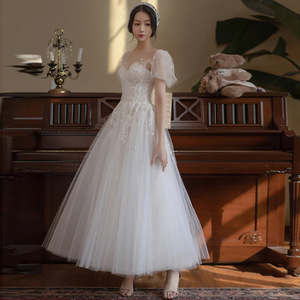Wholesale Lace Engagement Dresses Classy Loose Fit Design