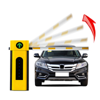 Barrières de stationnement à grande vitesse en gros avec commande électrique à distance et reconnaissance automatique des plaques d'immatriculation