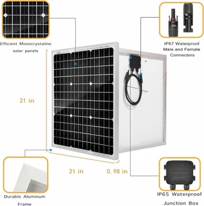CE RoHS 12v 18v 24v güç PV Mono güneş panelleri 50W 100W 300w 330w 350w 400w 500w diy güneş paneli kitleri - Product Image 4