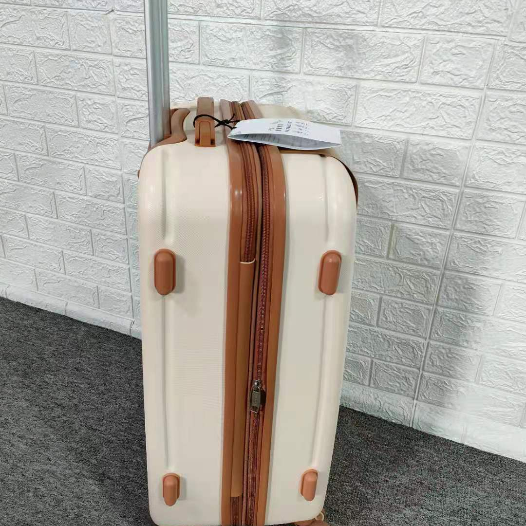 Экспортный французский чемодан на колесиках, расширяемый универсальный колесо, ультратихий чемодан для девочек, 20 дюймов, чемодан для посадки