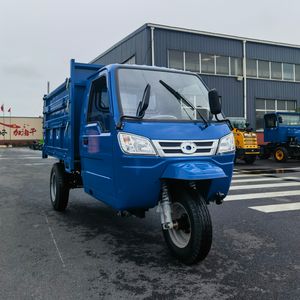 Дизельный двигатель, моторизованный трехколесный автомобиль с закрытой кабиной, усиленная гидравлическая система сброса грузового ящика - Product Image 5