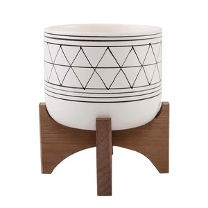 Étagère de présentation en bois naturel pour plantes, pots, jardinières, succulentes, décoration de maison, balcon, jardin - Disponible à la vente en gros - Product Image 4