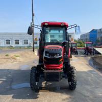 Traktor Pertanian 4WD Bersertifikasi Euro 5 CE EPA Buatan China, Traktor Diesel untuk Operasi Pertanian Modern