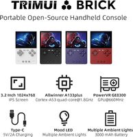 Nouveau Trimui brique rétro lecteur de jeu vidéo classique poche 3.2 pouces IPS écran portable Console de jeu Portable cadeau expédition rapide