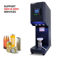 Machine à sceller les bouteilles en aluminium PET pour jus de soda