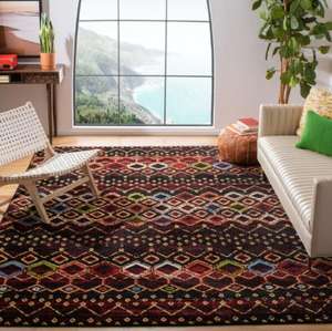 Tapetes personalizados impresos hechos a mano, alfombras bohemias para sala de estar - Product Image 3