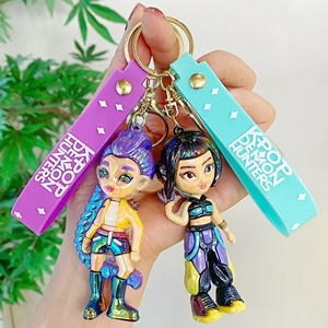 Llavero de Silicona del Grupo de Cazadores de Brujas para 2025, Personajes de <span class=keywords><strong>Anime</strong></span> y Dibujos Animados Más Populares, Colgante para Coche o Bolsa, Venta al por Mayor - Product Image 4