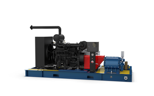 250TJ3H <strong>Unstoppable</strong> Force1500-2800 bar IndustrialHighPressure Plunger Pump - 55L/min for Ship Cleaning - Product Image 2