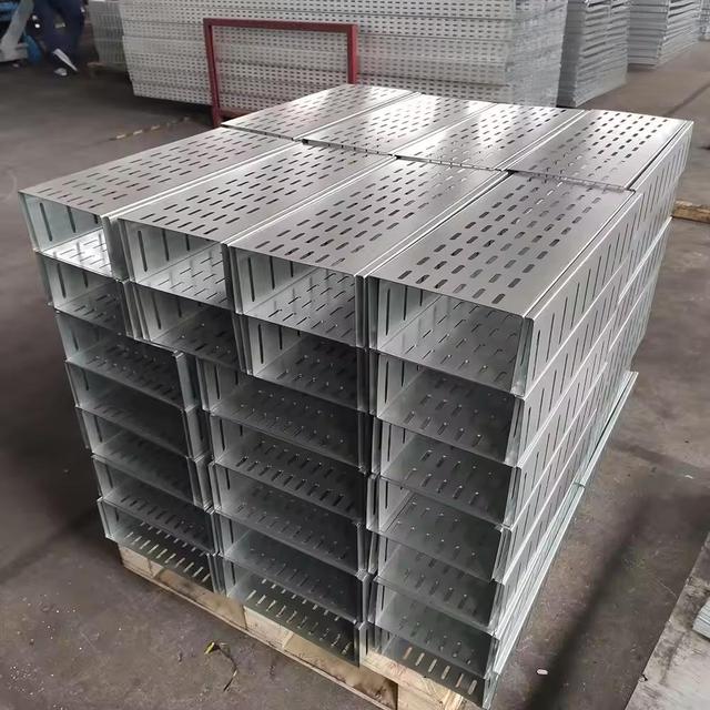 Custom Galvanized Ladder Tray, Ladder Cable Tray, Ladder Type Cable Tray Sheet Metal Fabrication