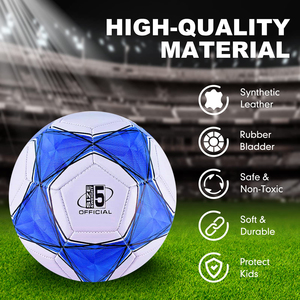 Qiang all'ingrosso 5 dimensioni pallone da <span class=keywords><strong>calcio</strong></span> per la competizione sportiva Indoor Outdoor accessori per la formazione per giovani adulti PVC <span class=keywords><strong>calcio</strong></span> - Product Image 3
