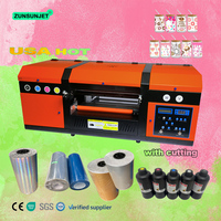 Imprimante UV de bureau pour étiquettes couleur, vernis, emballage, imprimante numérique UV Wcmyk pour étiquettes