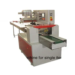 Multi-Function Horizontal flow packing machine for ice lolly/candy/chocolate bar snack food pouch