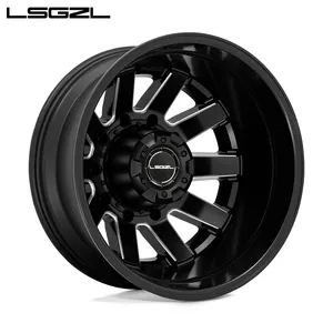 LSGZL 16-24英寸铝合金轮毂后市场新设计车轮厂家直销汽车车轮待售盘轮盘轮辋