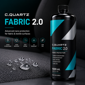Revêtement Nano pour Tissus CQUARTZ FABRIC 2.0 1000ml Super Hydrophobe Anti-Taches Protection UV pour Sièges de Voiture, Tapis et Textiles - Product Image 5