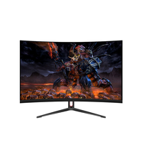 Moniteur PC à écran plat incurvé ODM 34 pouces 2k/4K 165HZ/144Hz/120Hz LCD sans cadre 3440*1440 21:9 Écran large pour jeux vidéo Rohs