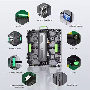 Pantalla <span class=keywords><strong>LED</strong></span> de alquiler de alta definición a todo color resistente al agua para exteriores, pared de vídeo de configuración rápida para uso en tiendas minoristas, clasificación IP65 - Product Image 5