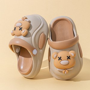 Sandales d'été pour enfants <span class=keywords><strong>EVA</strong></span> <span class=keywords><strong>Little</strong></span> Bear, chaussures à bout ouvert pour garçons et filles, dessin animé, antidérapantes, à semelle épaisse et souple, pour l'intérieur et l'extérieur - Product Image 5