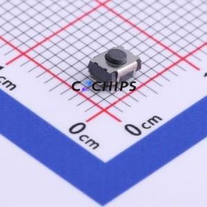 TS-1185-C-A-A-A Tactile Switch SMD Switch Single Pole Single Throw Round Button 2.6N Vertical Mount - Product Image 1