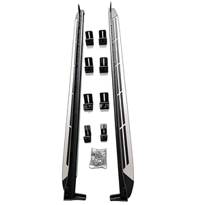 JOESHIER Luxe Ensemble Complet Marchepieds Latéraux Tout-Terrain en Alliage d'Aluminium Protection OEM Pour KIA SORENTO 2021-2025 - Product Image 3