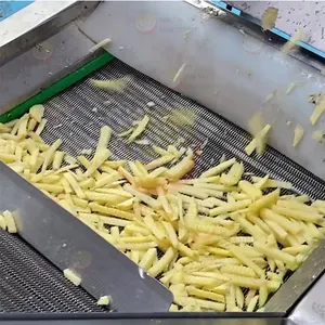 Fully Automatic Potato Chips Production Line French Fries Machine Chips Potato Making Machine