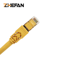 Kustomisasi SFTP Cat8 2000Mhz kabel Patch kabel Ethernet Cat 8 kabel Patch Ethernet 24 AWG