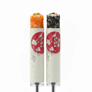 Envase desechable para <span class=keywords><strong>sushi</strong></span> para llevar, cilindro redondo de papel, embalaje con diseño personalizado - Product Image 3