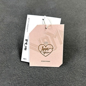 Sáng Tạo tùy chỉnh dập nóng treo <span class=keywords><strong>tag</strong></span> với cột hình treo hạt - Product Image 1