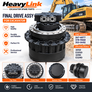 Groupe de transmission finale pour excavatrice 267-6877 378-9568 353-0492 pour 325D E325D 329D E329D - Product Image 4