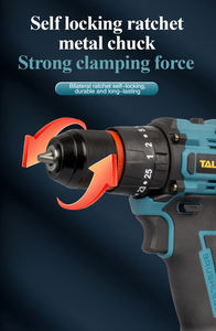 Trapano Senza Spazzole Intelligente con Tecnologia di Motore a Risparmio Energetico, Estende il Tempo Operativo per Carica. - Product Image 4