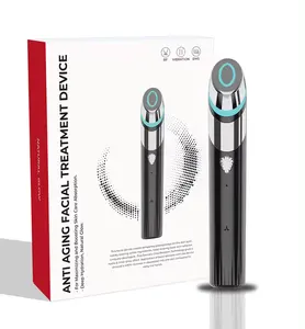 Meditube Làm dịu viêm chăm sóc da mặt LED trị liệu Màu Đỏ màu xanh LED Photon hồng ngoại ánh sáng mặt massager điều trị mụn trứng cá thiết bị