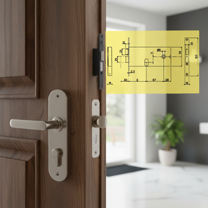 Serratura a Cilindro Ovale E80 LAF47702 di Alta Qualità per Porte Sicure Italia - Product Image 3