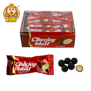 Nhà máy sản phẩm mới Snack sô cô la Biscuit bóng đầy sữa - Product Image 1