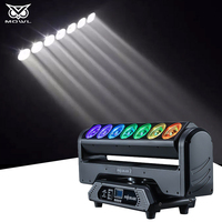 Lumière de tête mobile LED à faisceau de lavage RGBW DMX Magic Blade Pixel 7x15W pour bar, DJ, boîte de nuit