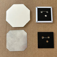 Aimant de réfrigérateur 3D manuel de personnalisation en PVC, ensemble de machine à fabriquer des insignes à bouton carré, équipement d'automatisation, PLC de 1 an