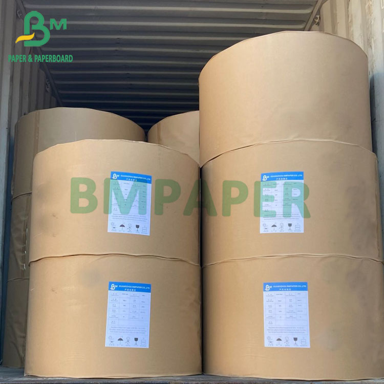 60lb 70lb 80lb 100lb Silk C1S Cover Paper White Virgin Pulp 25" 39" Roll Width