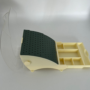 Dental 142-Hole Drawer Type Bur Box High Low Speed Storage Oral Care Cleaning <b>Case</b> Home Commercial Use - Product Image 3