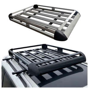 YH-F-002 Canastilla de Techo Universal de Doble Capa de Aleación de Aluminio de Alta Calidad, Portaequipajes <span class=keywords><strong>para</strong></span> Techo de Auto - Product Image 1