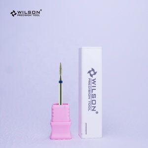 1.5mm Flame Shape WILSON Electric Nail Polish Tool Cuticle Removal Diamond Nail <strong>Bit</strong> Hot Sale Nail Drill <strong>Bit</strong> <strong>Set</strong> - Product Image 4