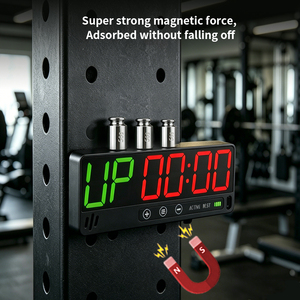 Temporizador de Entrenamiento Portátil CHEETIE CP28A con Bluetooth, Batería Recargable USB-C y Soporte Magnético para Gimnasio y Entrenamiento por Intervalos - Product Image 2
