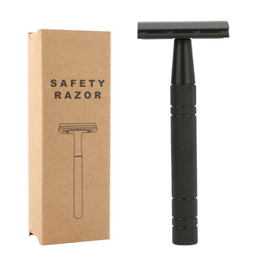 Aluminum Handle <strong>Double</strong> <strong>Edge</strong> Shaving <strong>Razor</strong> Classic Safety <strong>razor</strong> Rose Gold Color - Product Image 6