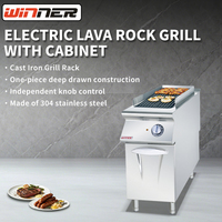 Four à griller BBQ pour restaurant et hôtel, en acier inoxydable 304, machine à griller en fonte