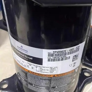 Compresor Scroll Copeland HYZL ZPV0962E 4X9 522 de velocidad variable R410a para refrigeración y aire acondicionado - Product Image 1