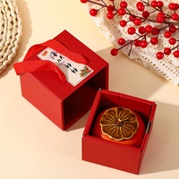Bougie d'aromathérapie de luxe en cire de soja, parfum créatif kaki, fruit réaliste, en céramique, sans fumée, avec mèche en bois, en forme de boîte à thé
