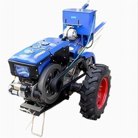 Tracteur multifonctionnel à conducteur marchant, mini-motoculteur 8-22 CV, moteur diesel, boîte de vitesses avec cultivateur - Prix usine