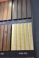Panel Dinding PS Tahan Air Modern untuk Dekorasi Interior, Papan Latar Belakang untuk Ruang Tamu, Hotel, dan Gym