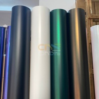 Film Vinyl Bungkus Mobil PET Satin Matte Anti Gelembung Udara, Stiker Vinyl Ganti Warna Bodi Mobil, Grosir Pabrik
