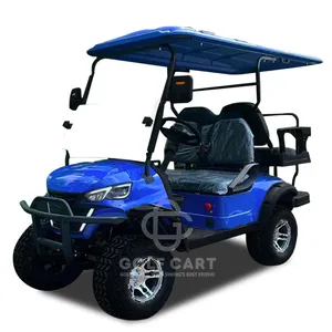 2023 novo molde revendedor por atacado 72v 4 6 seater club carro elétrico off road buggy freios a disco de lítio luxo carrinho de golfe