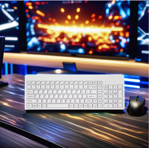 Interface USB DIY Wireless <span class=keywords><strong>RGB</strong></span> Gaming Teclado Mecânico Estrutura afundada tradicional Hot Swap Shaft Keycap Gamer Teclados - Product Image 1